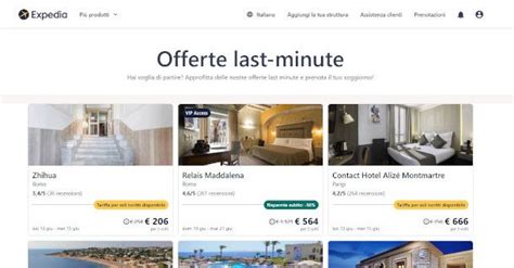 expedia last minute|siti viaggi last minute.